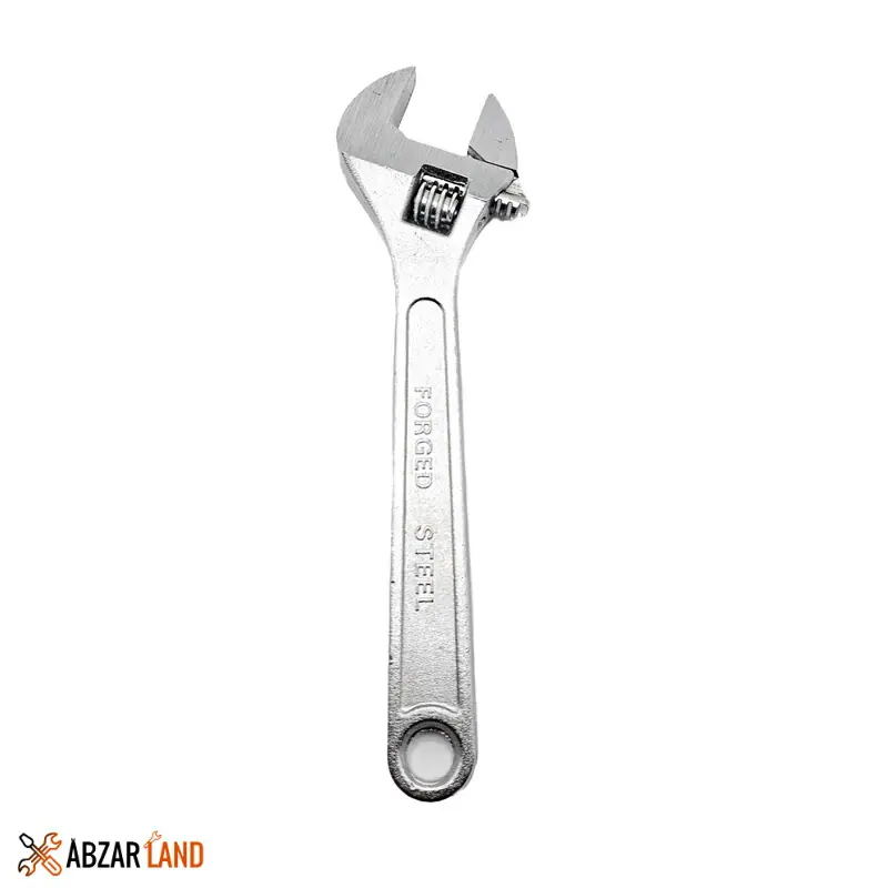 بهترین مارک آچار فرانسه 6 آچار فرانسه فورج استیل مدل 10_250 سایز 10 اینچ