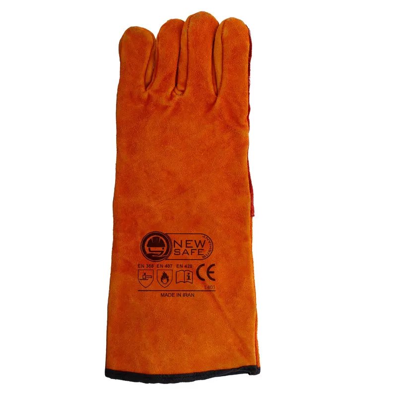 دستکش ایمنی جوشکاری نیوسیف مدل هوبارت L401