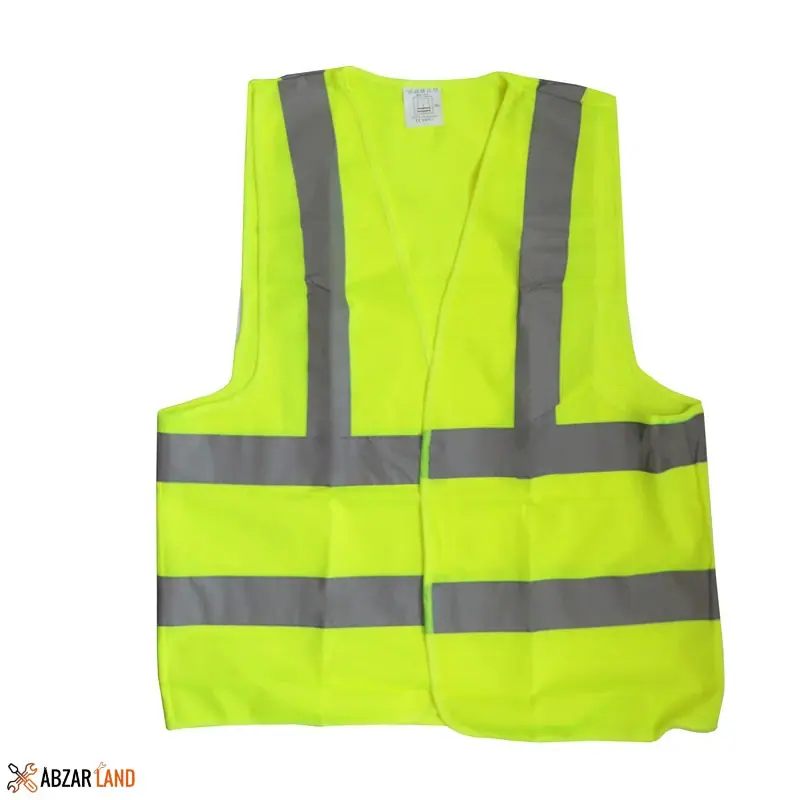 معرفی بهترین جلیقه ایمنی شبرنگ 2025 + تجربه واقعی کاربران 2 جلیقه ایمنی مدل چهارخط شبرنگ کد YP-EN471 سایز 2XL-ink