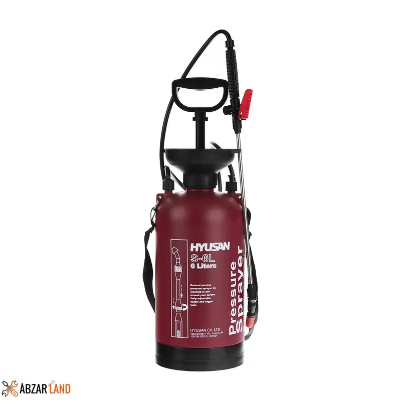 سمپاش دستی هیوسان مدل S-6L ظرفیت ۶ لیتر