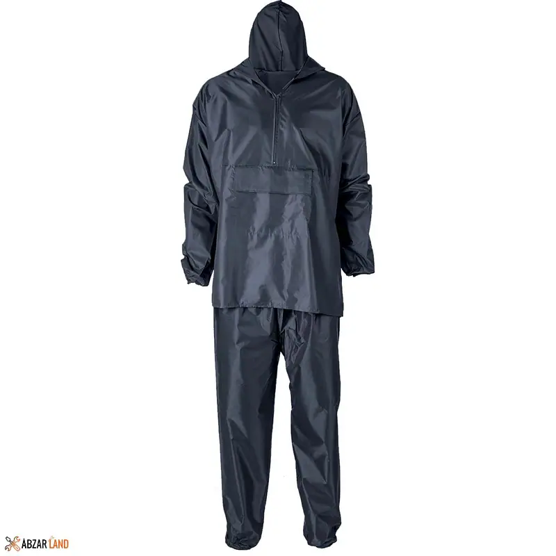 لباس کار بادگیر ضد آب سبلان پارچه شمعی پشت لاستیک
