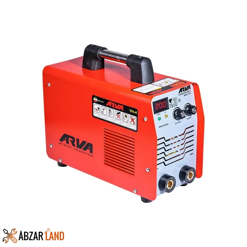 بهترین دستگاه جوش آروا 7 اینورتر جوشکاری 200 آمپر آروا مدل 2182
