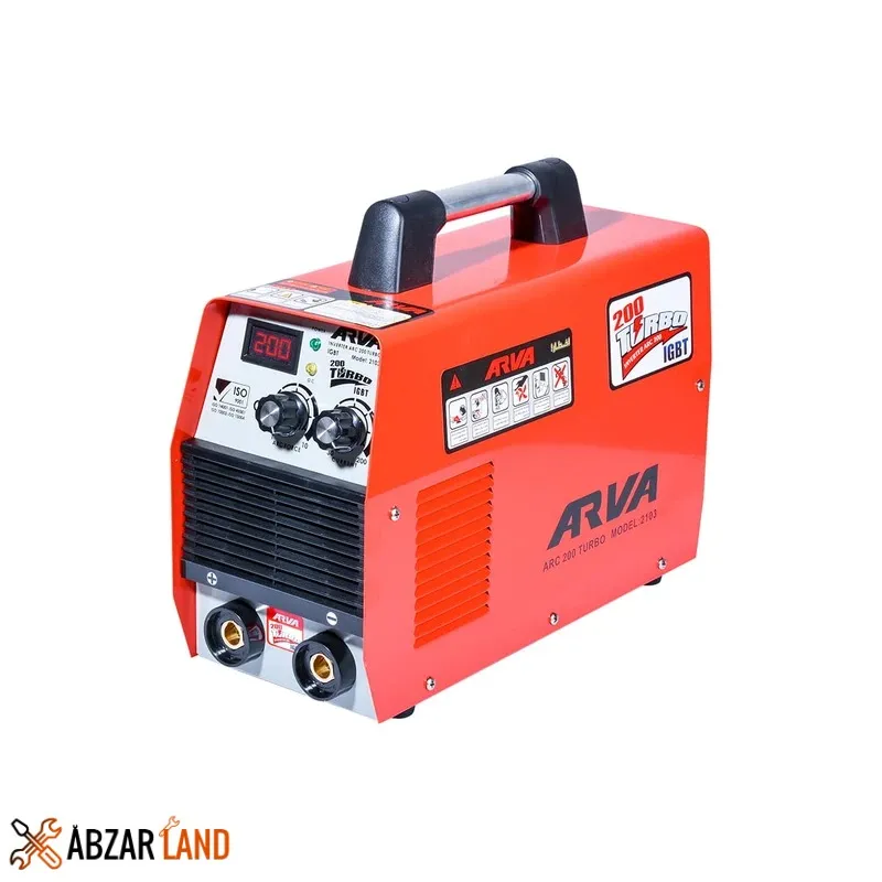 بهترین دستگاه جوش آروا 5 اینورتر جوشکاری 200 آمپر آروا مدل 2103B