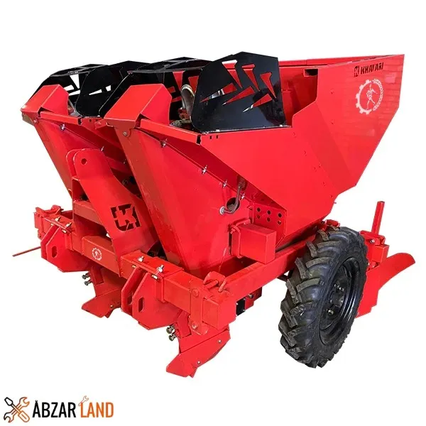 سیب‌ زمینی‌ کار اتوماتیک ماشین برزگر همدان طرح خاوری مدل پگاسوس دو ردیفه