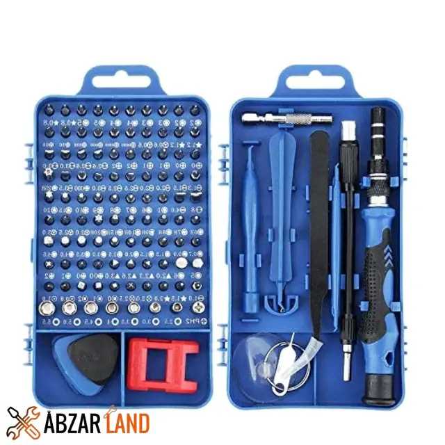 مجموعه 115 عددی پیچ گوشتی تعمیرات موبایل مدل Fometr