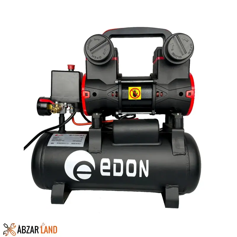 کمپرسور باد ادون مدل silent ظرفیت 10 لیتر