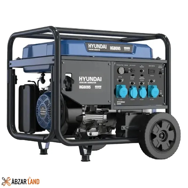 موتور برق بنزینی 13 اسب بخار هیوندای مدل HG-8095