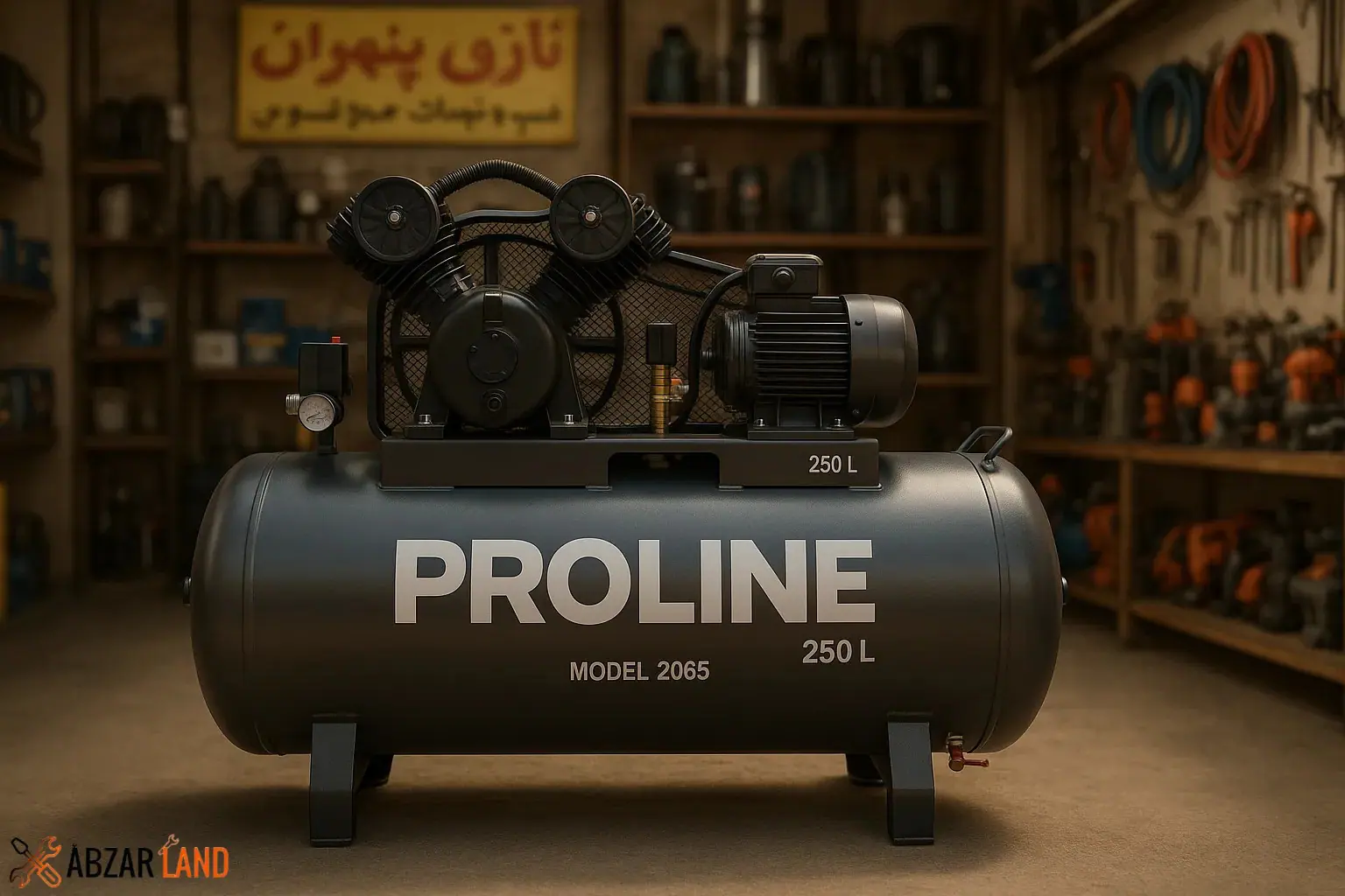 بهترین مارک کمپرسور باد 250 لیتری